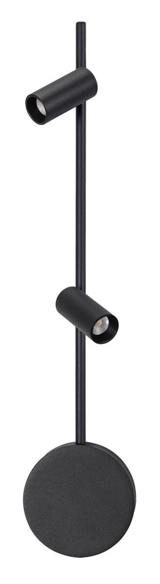 LED-Wandleselampe Minora 2x LED – Schwarz ETH 8720195311379