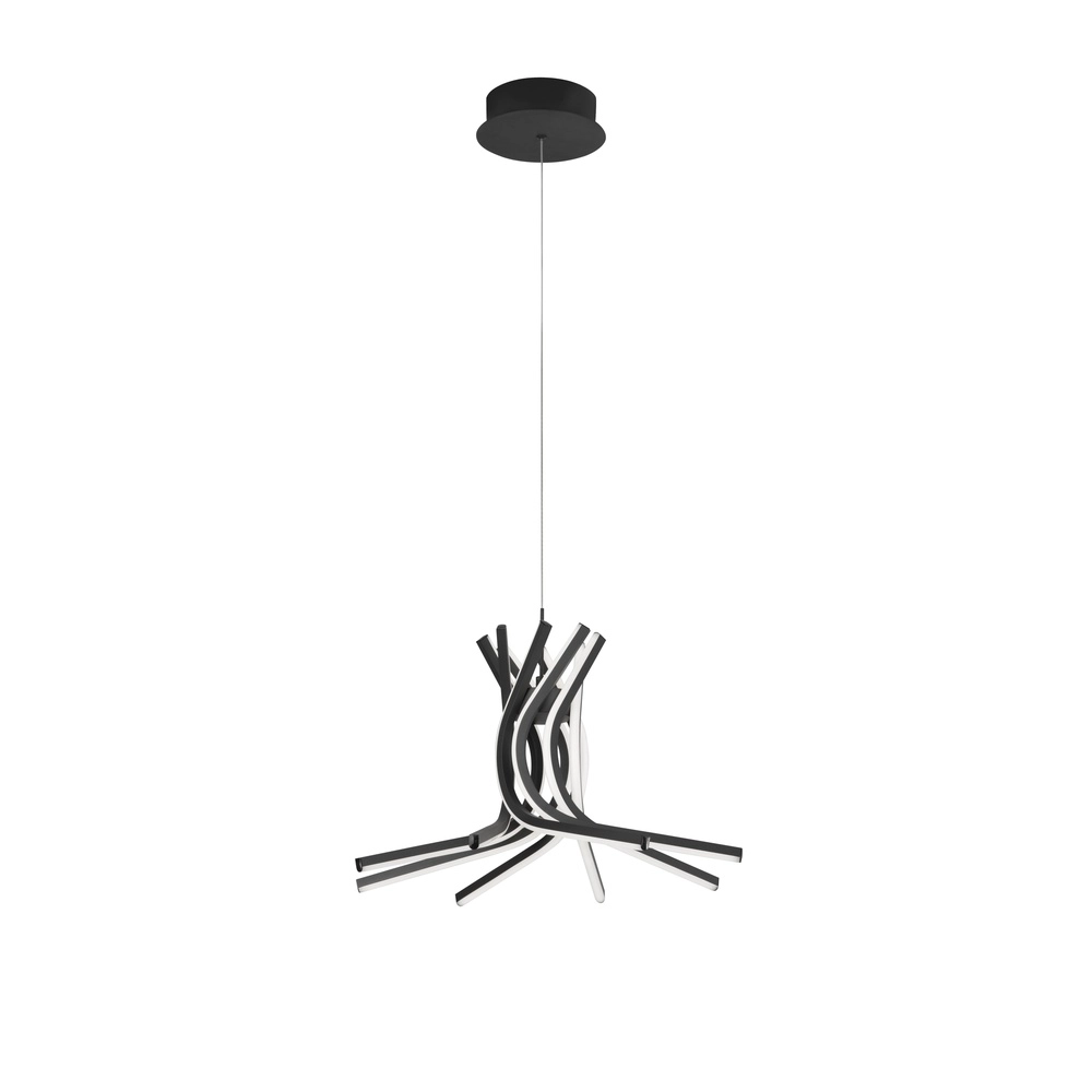 Design-Pendelleuchte Narvi S schwarz Ø 50cm Lyora 5212017424204