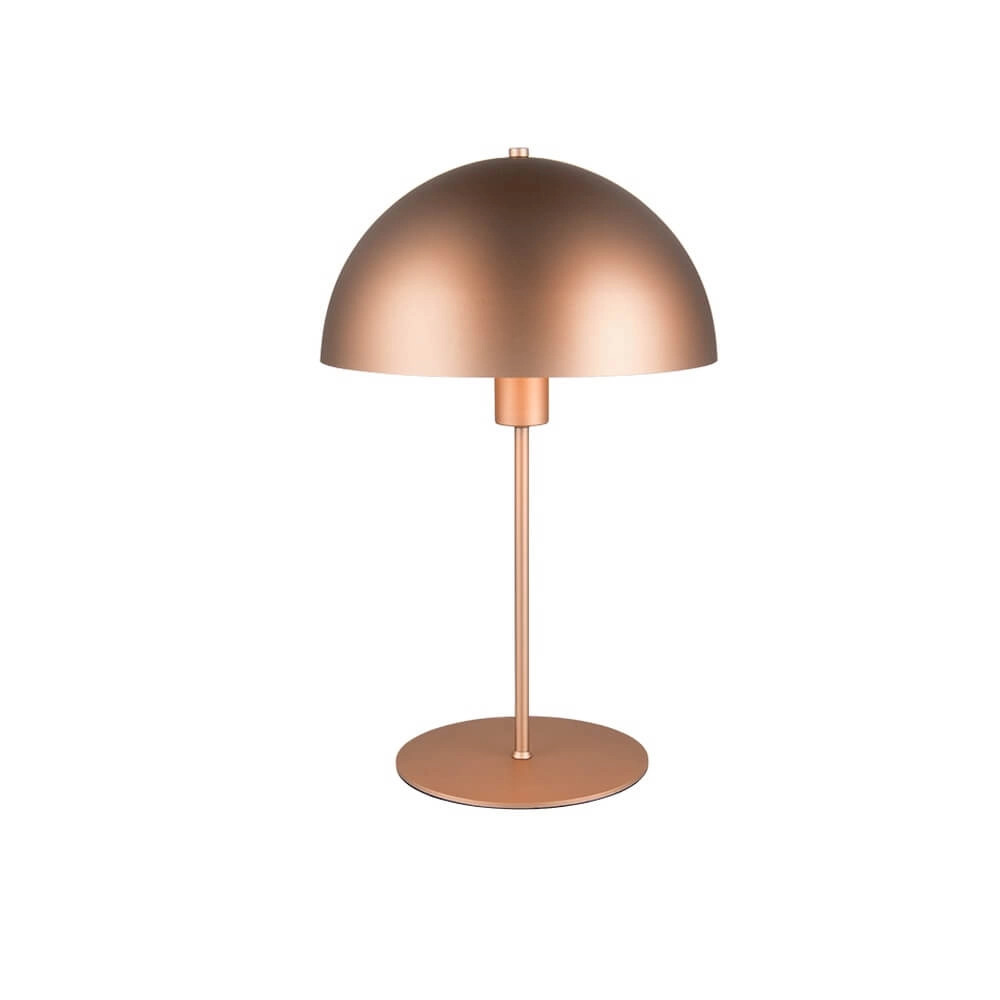Design-Tischleuchte Nola kaffeebraun Ø 30cm Trio 4017807633948