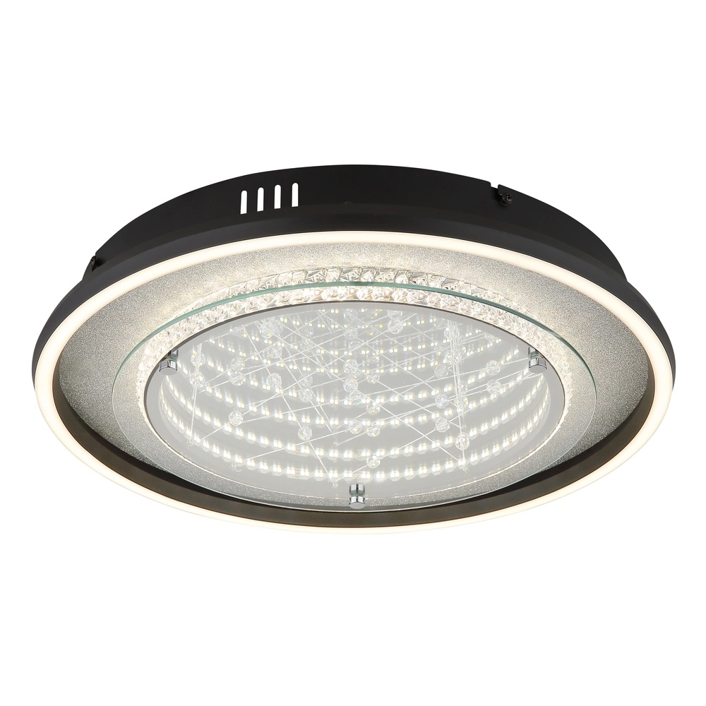 Schwarze Deckenlampe Mirrora Ø 40cm