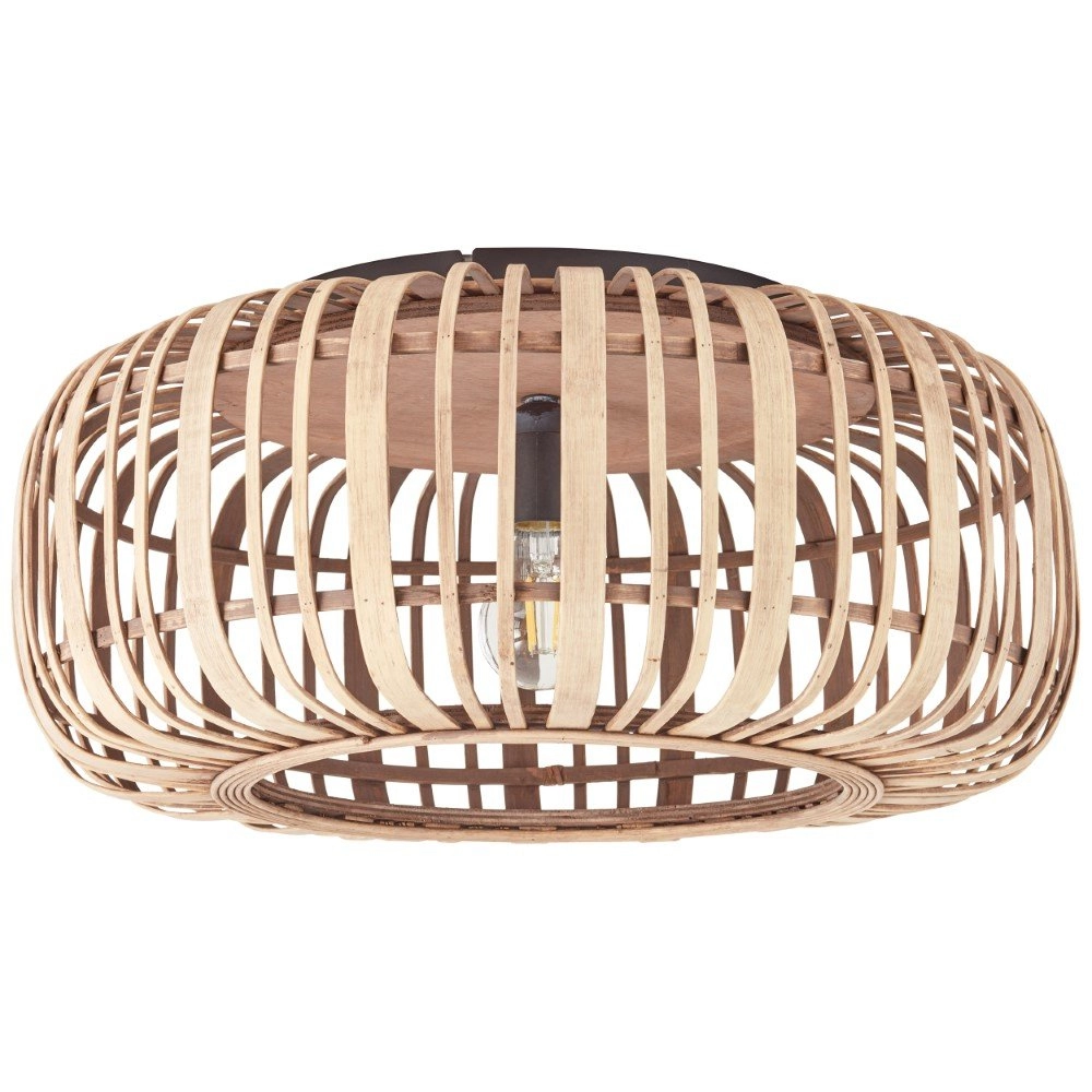 Rattan-Deckenleuchte Woodrow