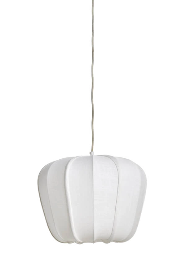 Weiße Pendelleuchte Zubedo Ø 40cm Light & Living 8717807706647