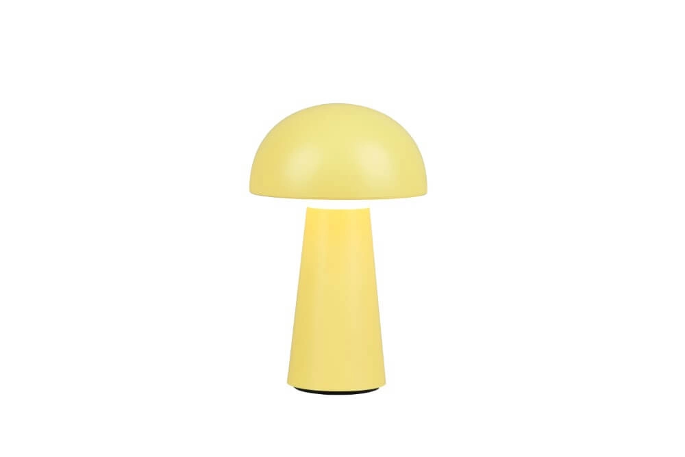 Wiederaufladbare Außenlampe Lennon Gelb