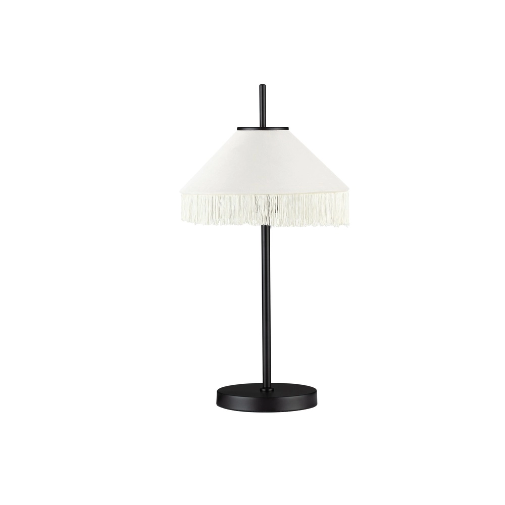 Tiffany-Tischlampe Velvy Beige Lyora 5212017493804