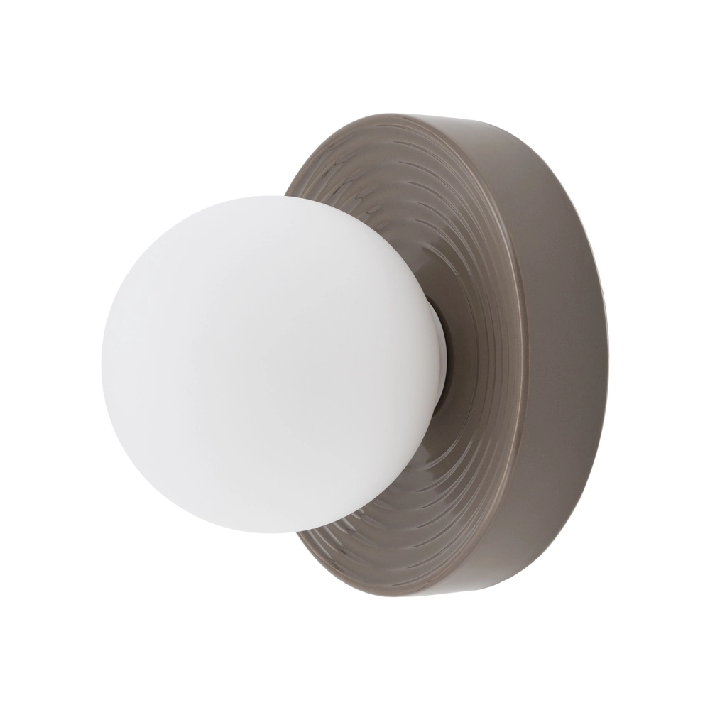 Design-Wandlampe Clay braun Ø 22 cm