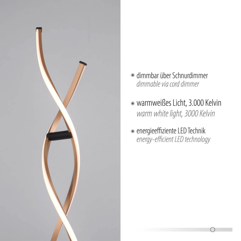 Designer-Stehleuchte Polina 134cm Paul Neuhaus 4012248371695