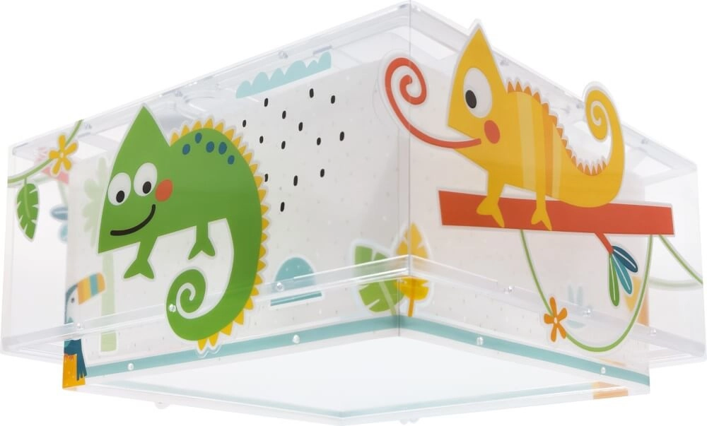 Design-Kinderzimmer-Deckenleuchte Happy Jungle