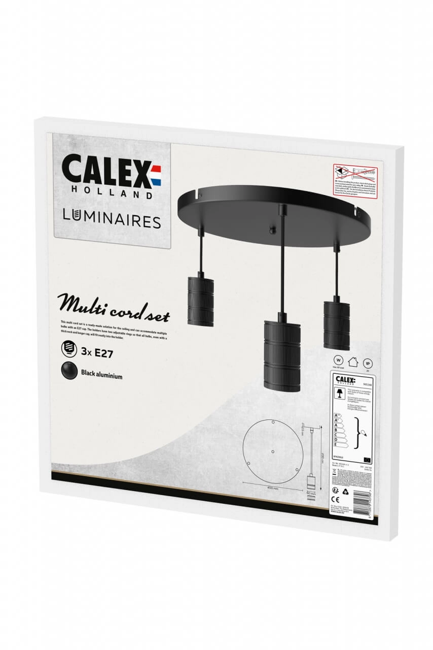 Verdreifachen Pendel Cord Disc 3 Leichter 40 cm schwarz Circle 8712879143796