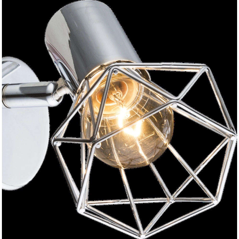Wandlampe Xara I Chrom Globo 9007371325290