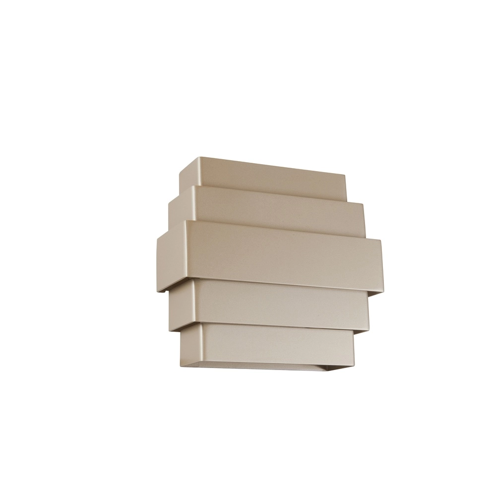 Design-Wandlampe Diego Sandbraun