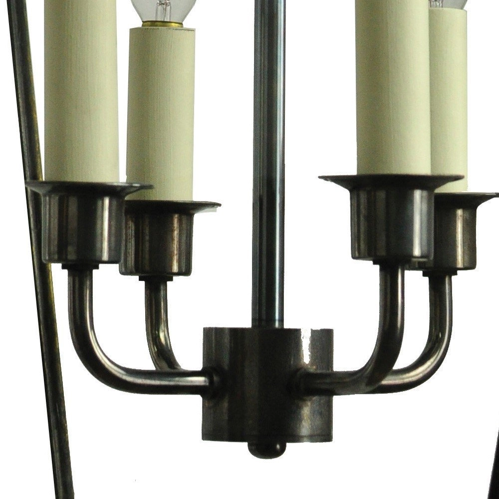 Ländliche Hängelampe Knightbridge 4-flammig 63cm - antikes Kupfer (ANT) Limehouse
