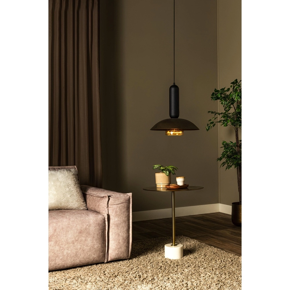 Pendellampe Grantham Kaffeebraun Lucide 5411212212375