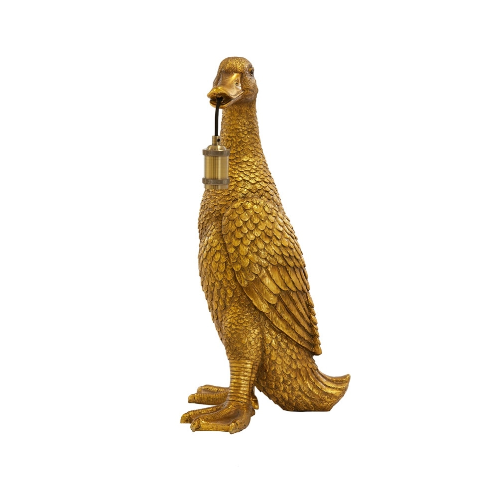 Tischlampe Duck Entenbronze 65 cm Light & Living 8717807675585