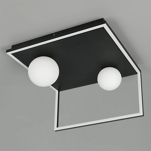 Design-Deckenlampe Arola Schwarz Trio 4017807683578