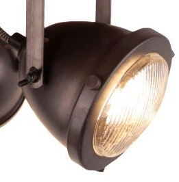 Spot Carmen Wood 3-Licht Brilliant 4004353376856