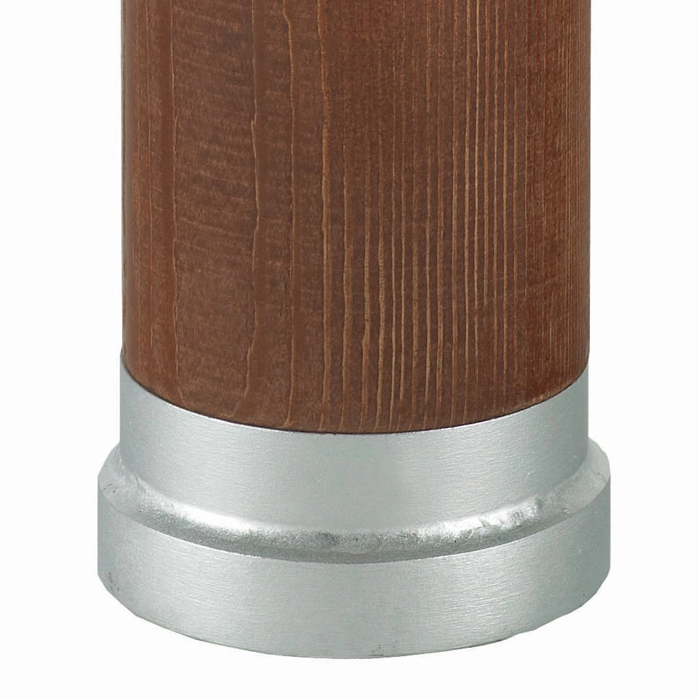 Terrassenlampe aus Zink Selhalm mit holz 49 cm Franssen 7042891450635
