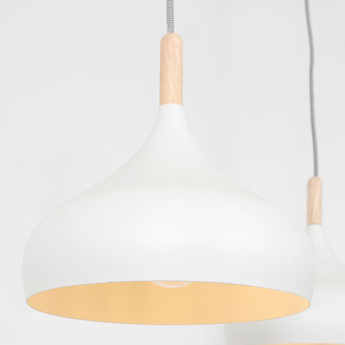 Hängelampe für das Esszimmer White Veneer Steinhauer 8712746146745