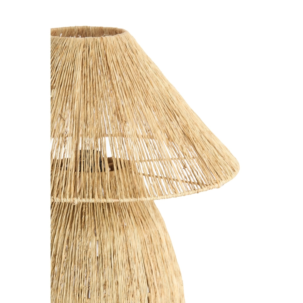 Jute-Tischlampe Maruva Ø 40 cm Schatten Light & Living 8717807836696