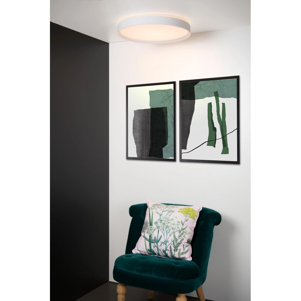 Deckenlicht Nuria Ø 50 cm weiß Lucide 5411212791801