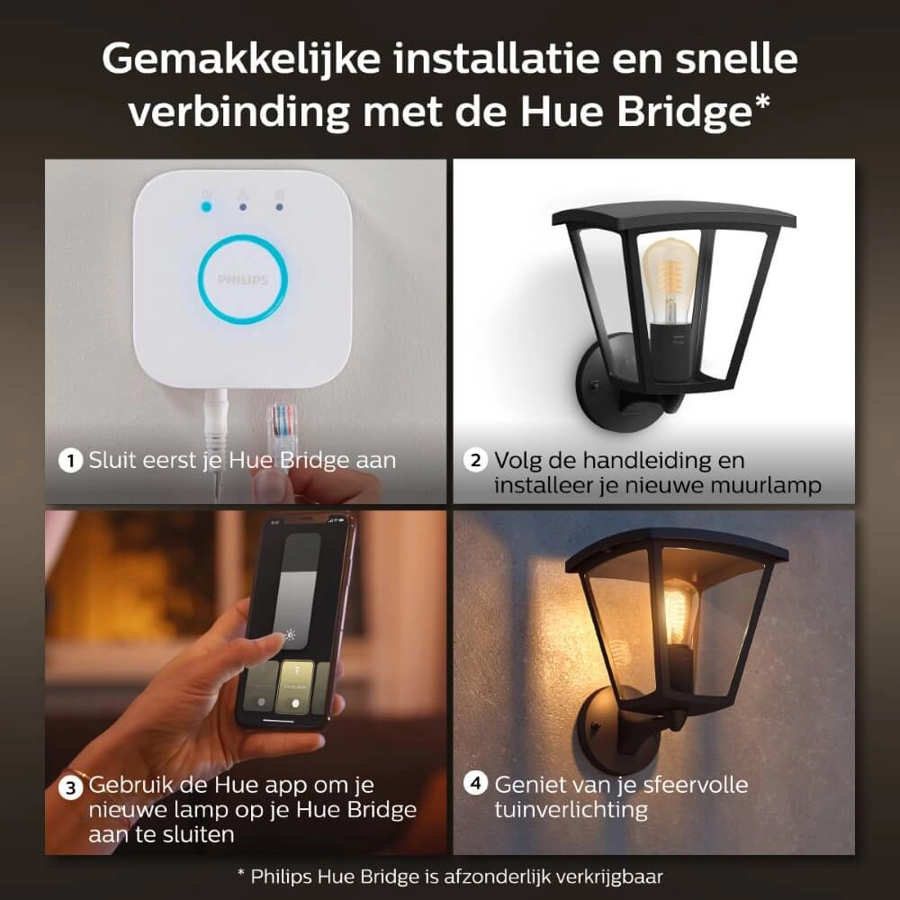 Außenlampe Hue Inara Philips 8719514388512