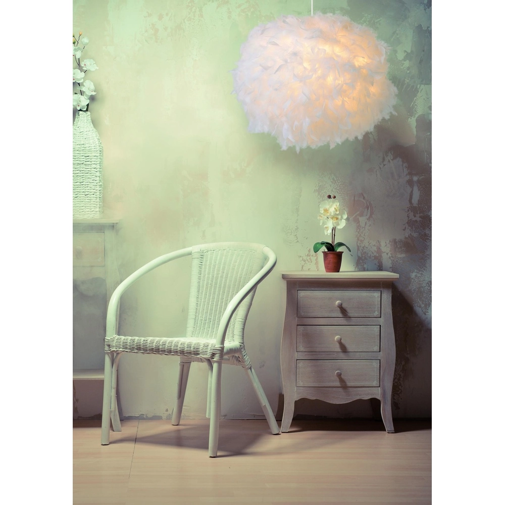 Pendellampe Goosy Soft Ø 50 cm weiß Lucide 5411212712707