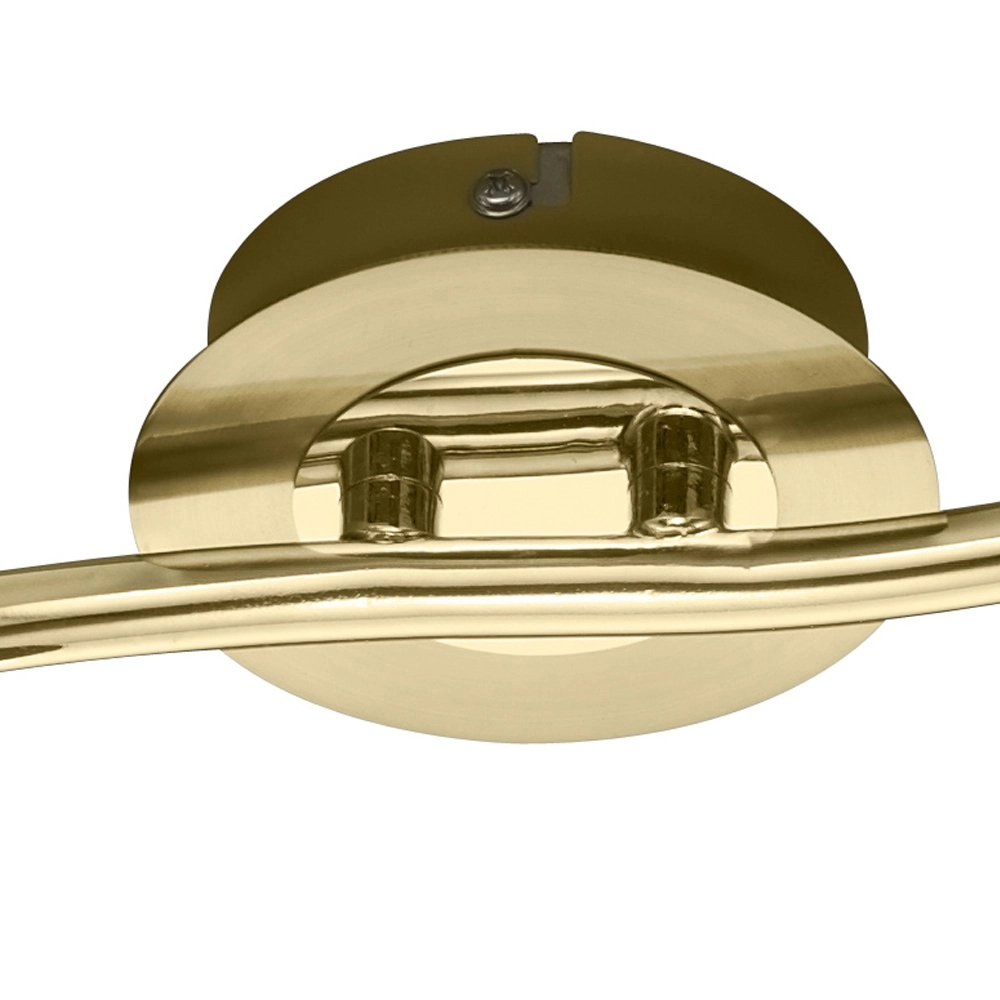 LED-Deckenstrahler Levisto 2-leichte Messingmatte Trio 4017807281668