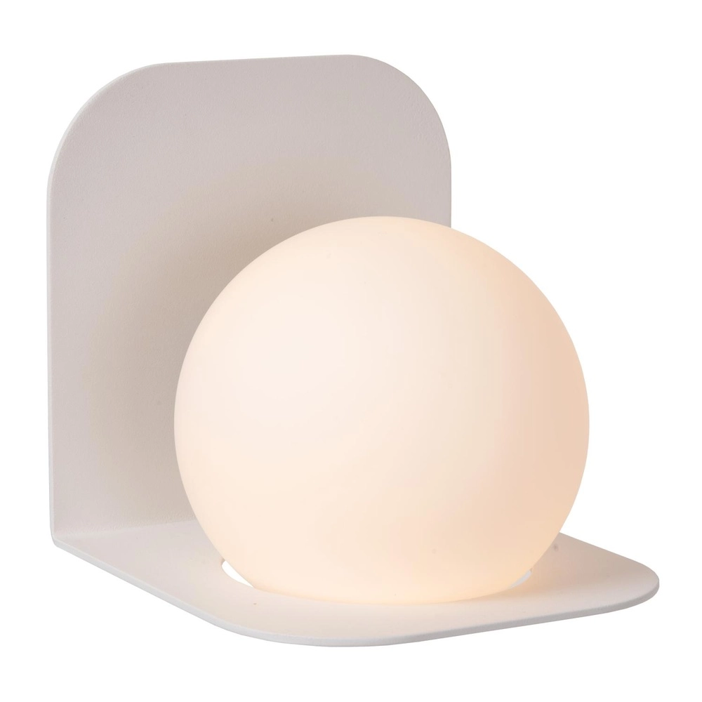 Design-Wandlampe Davy Weiß eignet sich für das Badezimmer