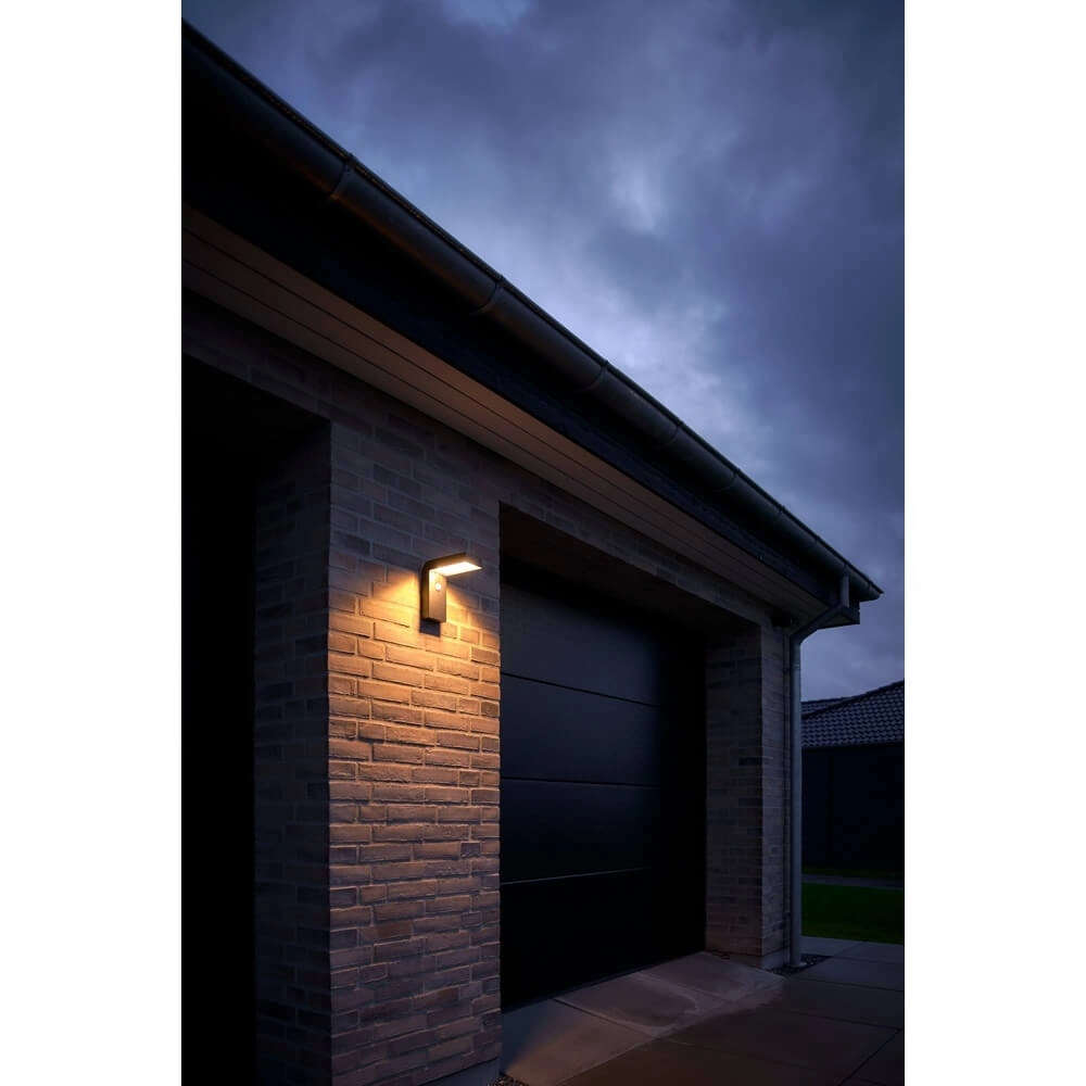 Solar-Wandleuchte Alya schwarz Nordlux 5704924004971