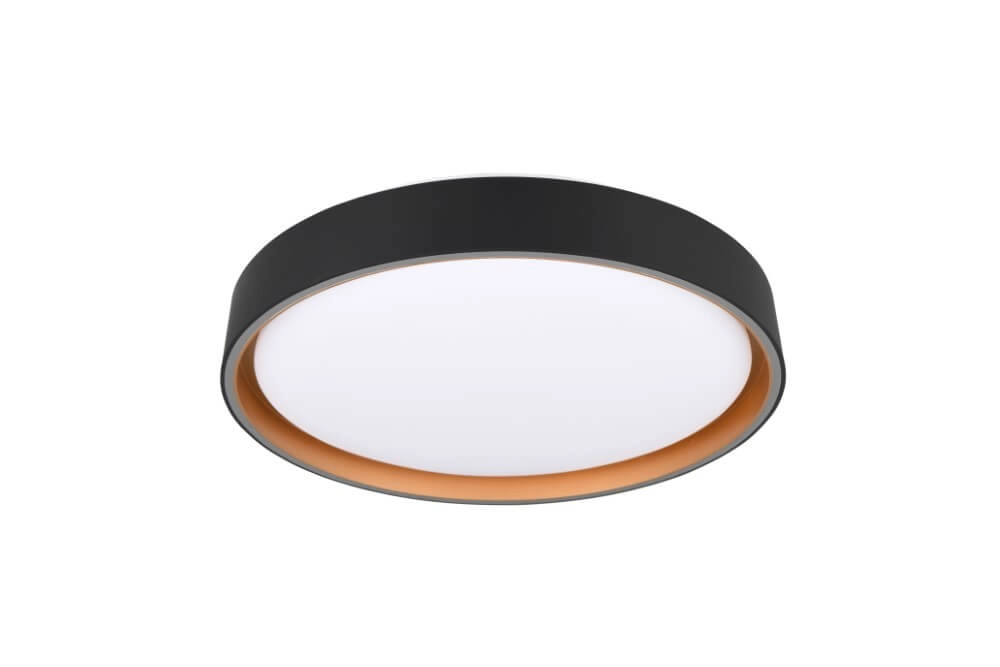 Deckenlampe Felis schwarz mit gold Trio 4017807604030