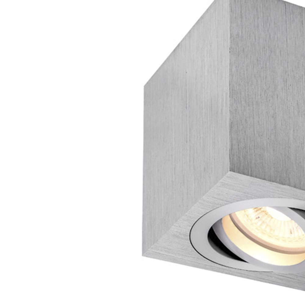 Deckenleuchte Triledo GU10 8,5 cm Metallic-Grau SLV 4024163222259