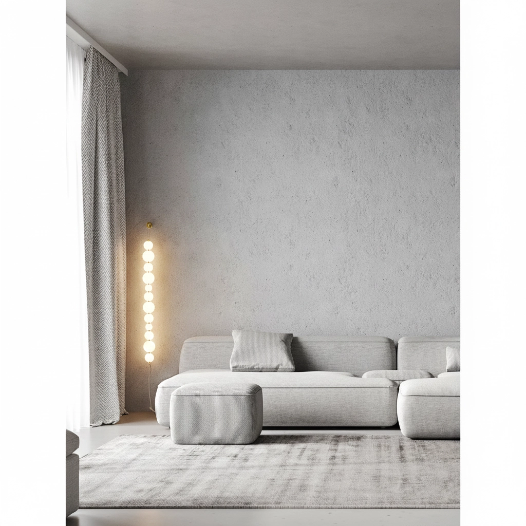 Einzigartige Wandlampe Perla Gold