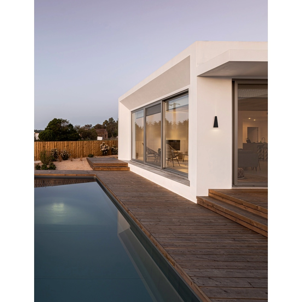 Design-Wandleuchte Veiro anthrazit Lyora 5212017425447
