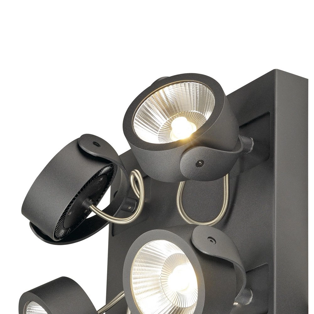 LED-Strahler Kalu Led 4 - Leuchten - 4x60W Anthrazit SLV 4024163177528