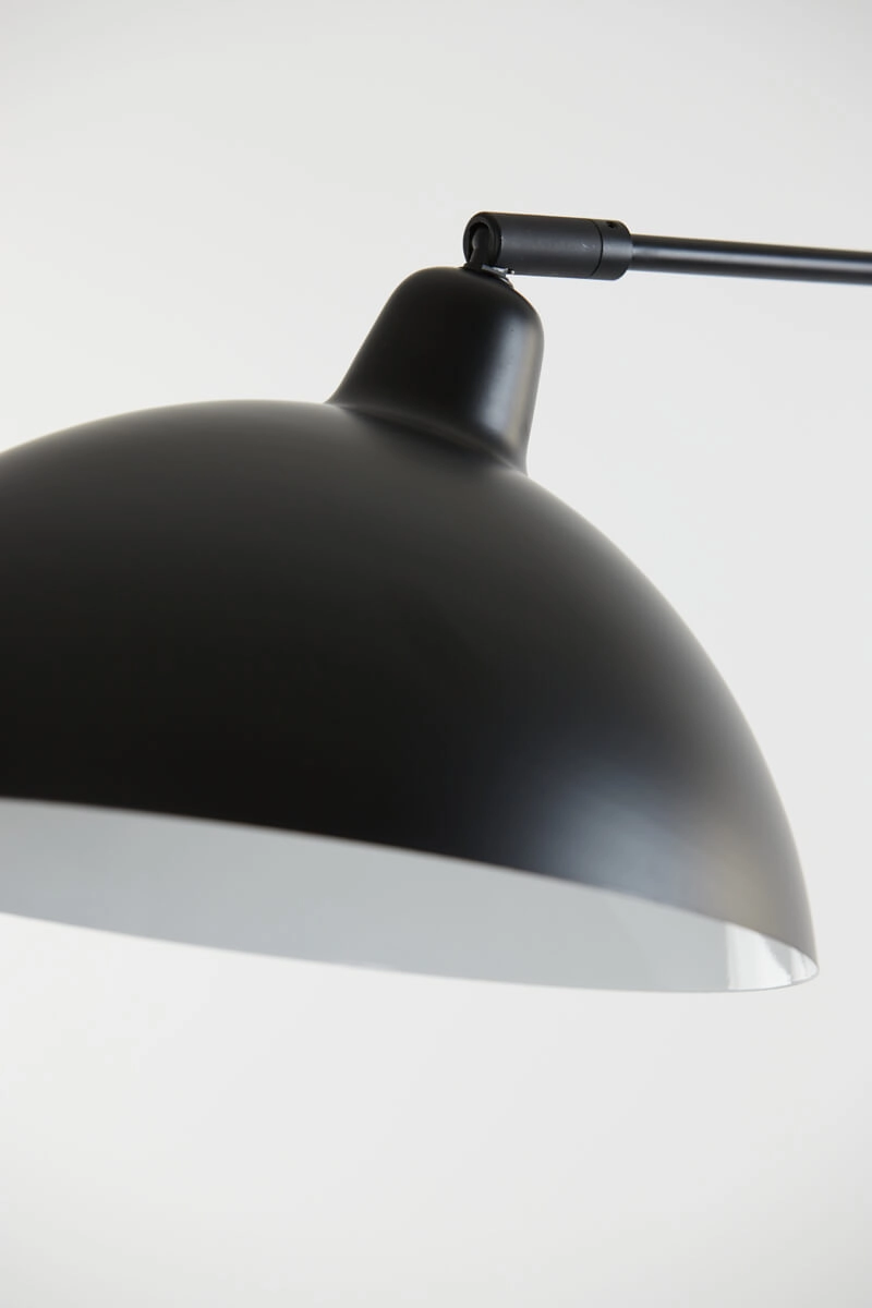 Schwarze Stehleuchte Orion 2-flammig Light & Living 8717807305147