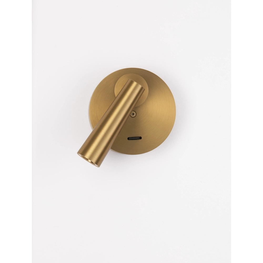 Nachttischlampe Tico Gold Lyora 5212017473189