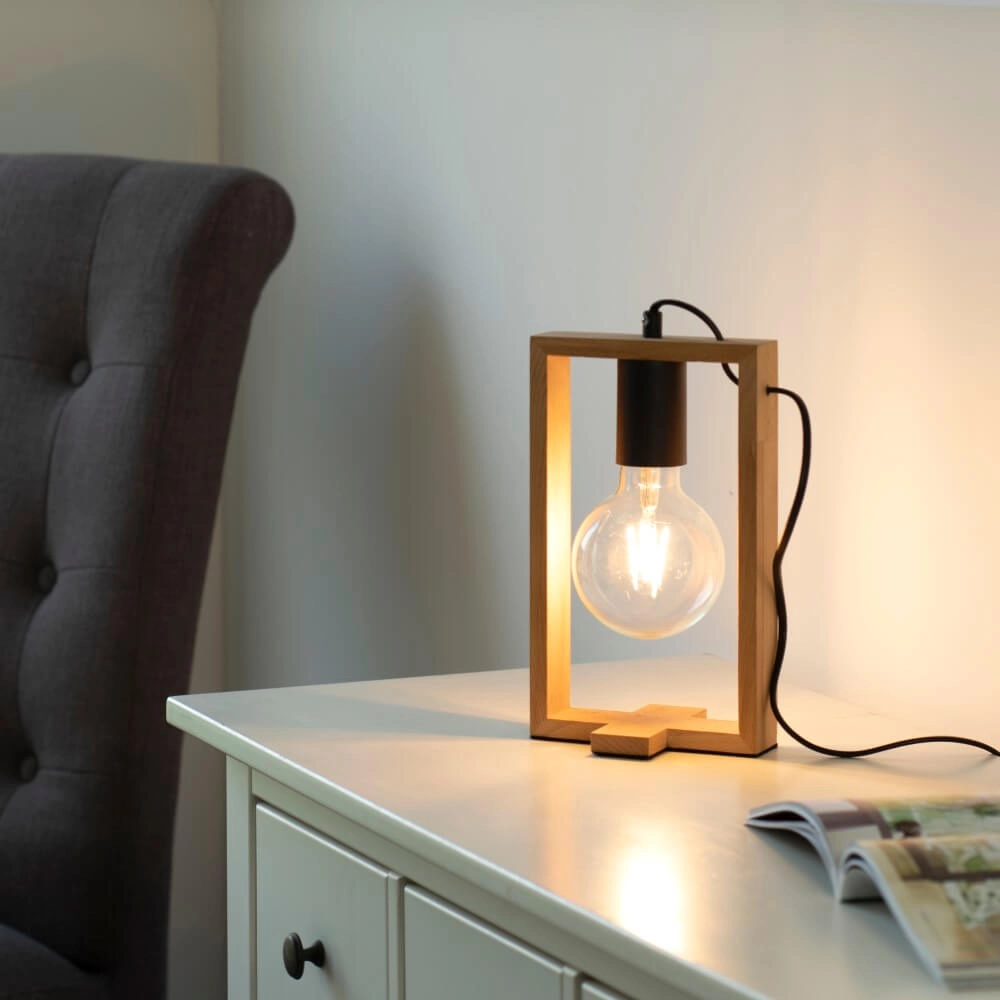 Ländliche Tischlampe Franky 1-Licht Just Light 4043689967468
