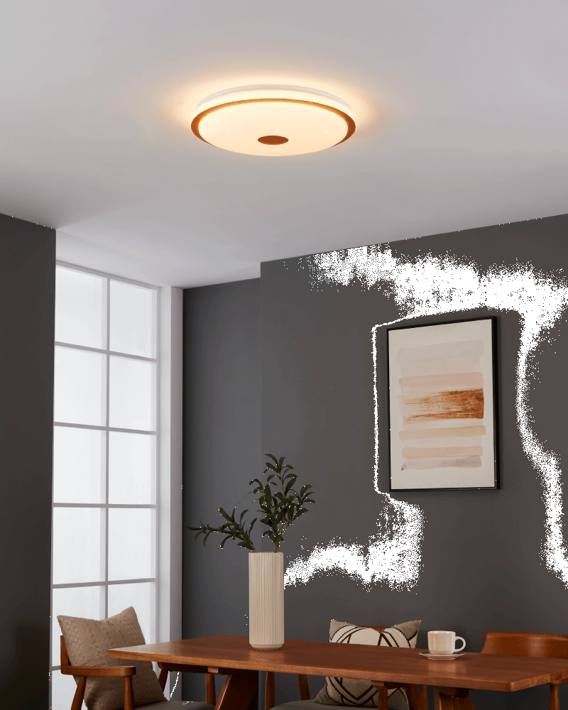 LED-Deckenleuchte Lanciano 1 Ø 48cm Eglo 9008606244980