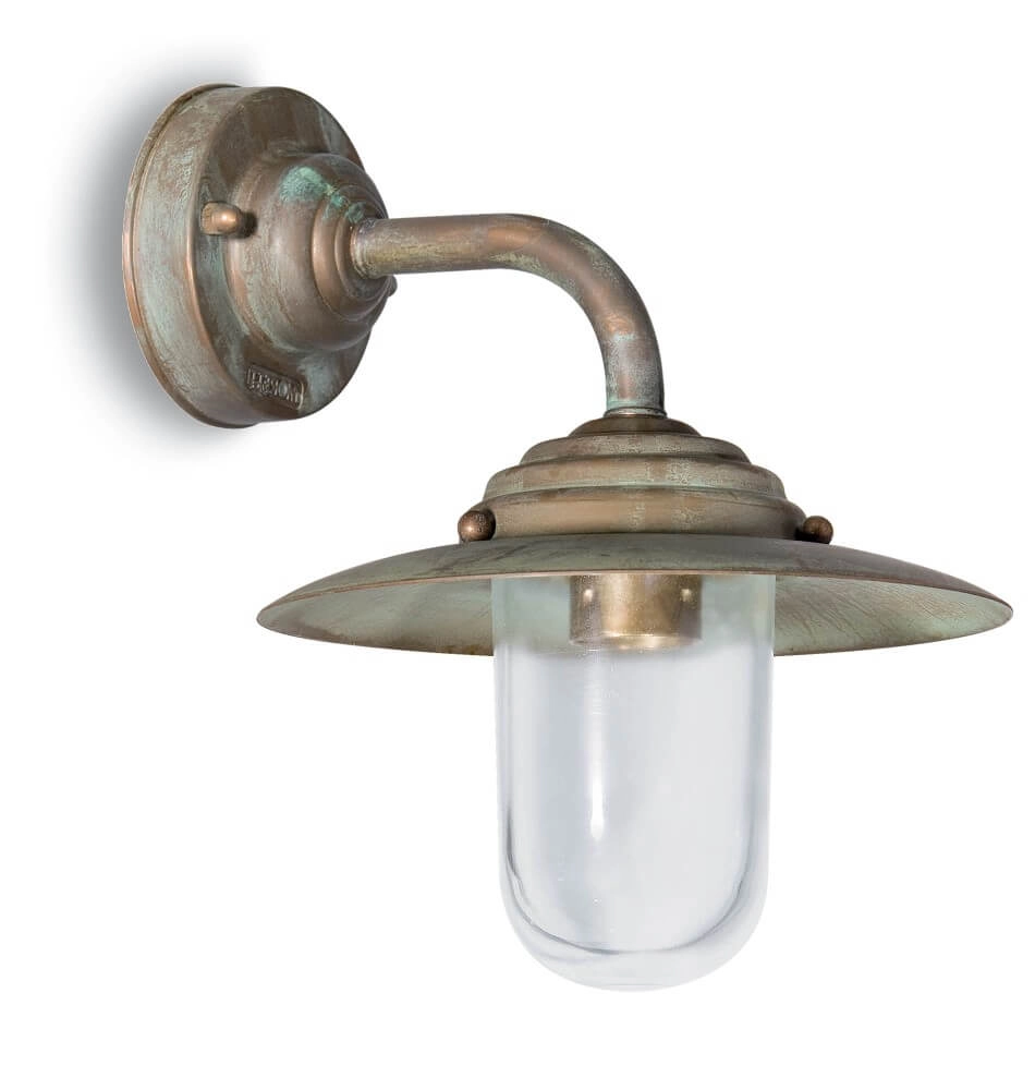Wandleuchte aus Messing Chalet S