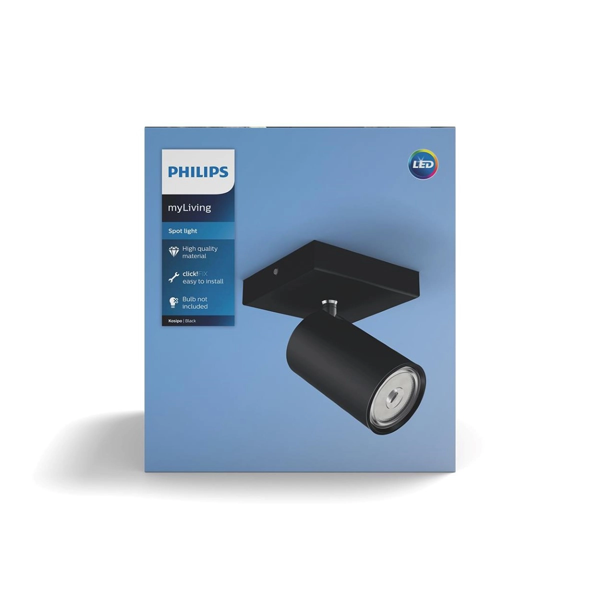 Leuchte Kosipo schwarz Philips 8718696164884