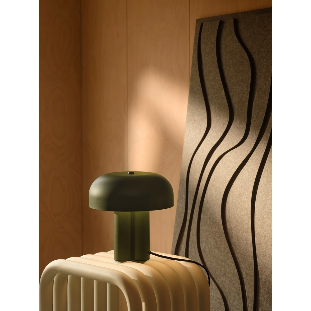 Japandi-Tischlampe Sandro  Dunkelgrün Nordlux 5704924027031