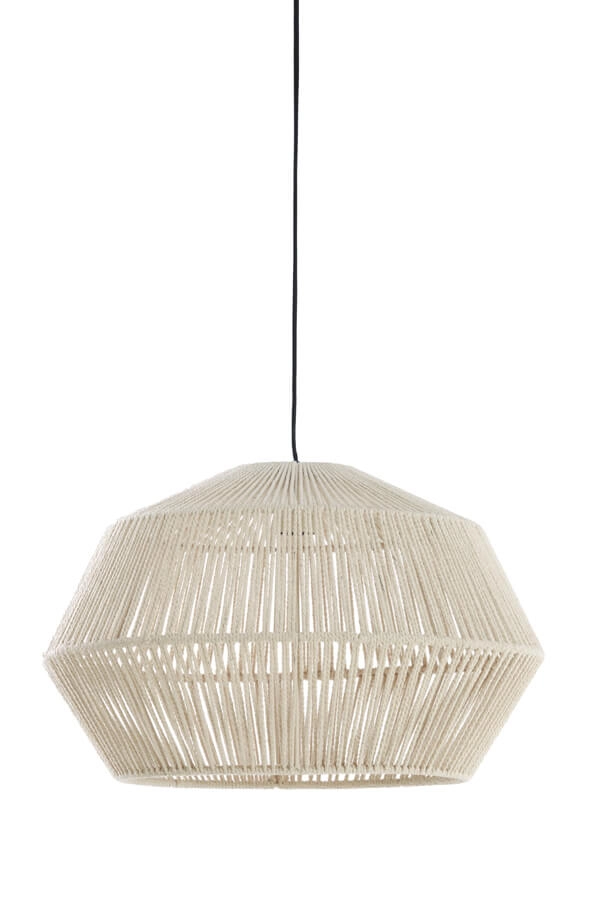 Skandinavische Pendelleuchte Deya creme Ø 49cm Light & Living 8717807744939