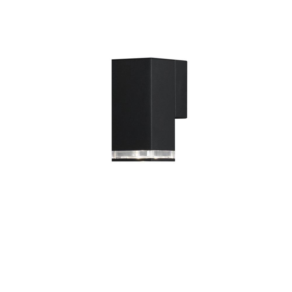 Design-Downlighter Antares Square Schwarz