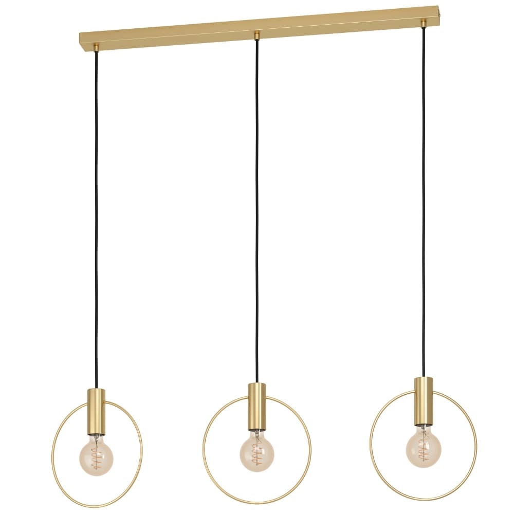 Esstisch-Hängelampe Manizales Gold