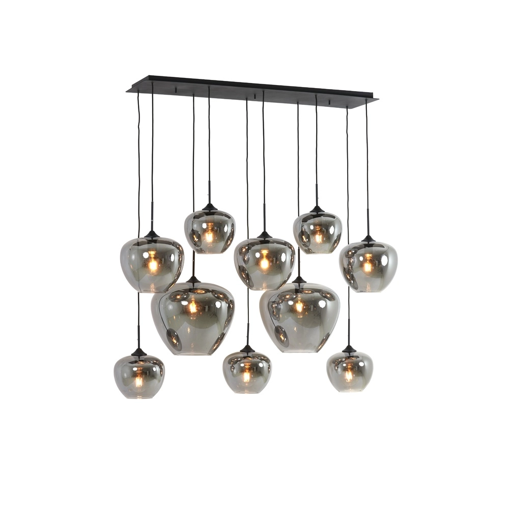 Pendellampe Mayson 10-Licht Rauch Light & Living 8717807614232