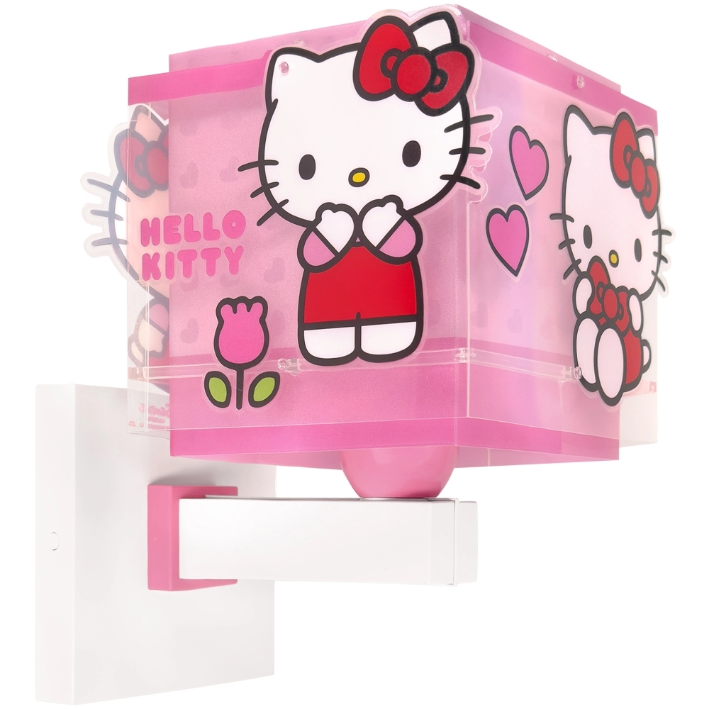 Wandleuchte Hello Kitty rosa
