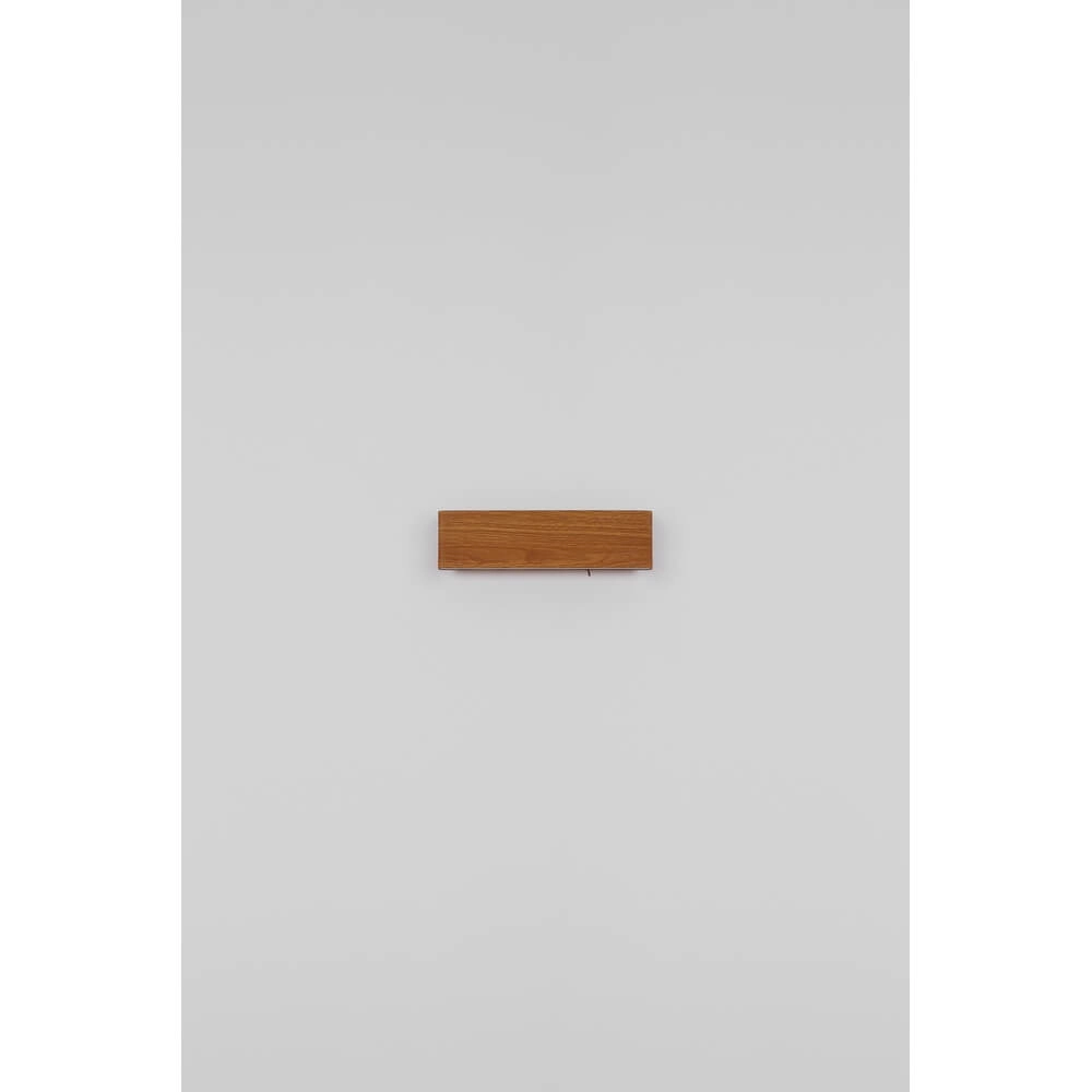 Design-Wandleuchte Siegfried M Holz mit Schalter Globo 9007371418145
