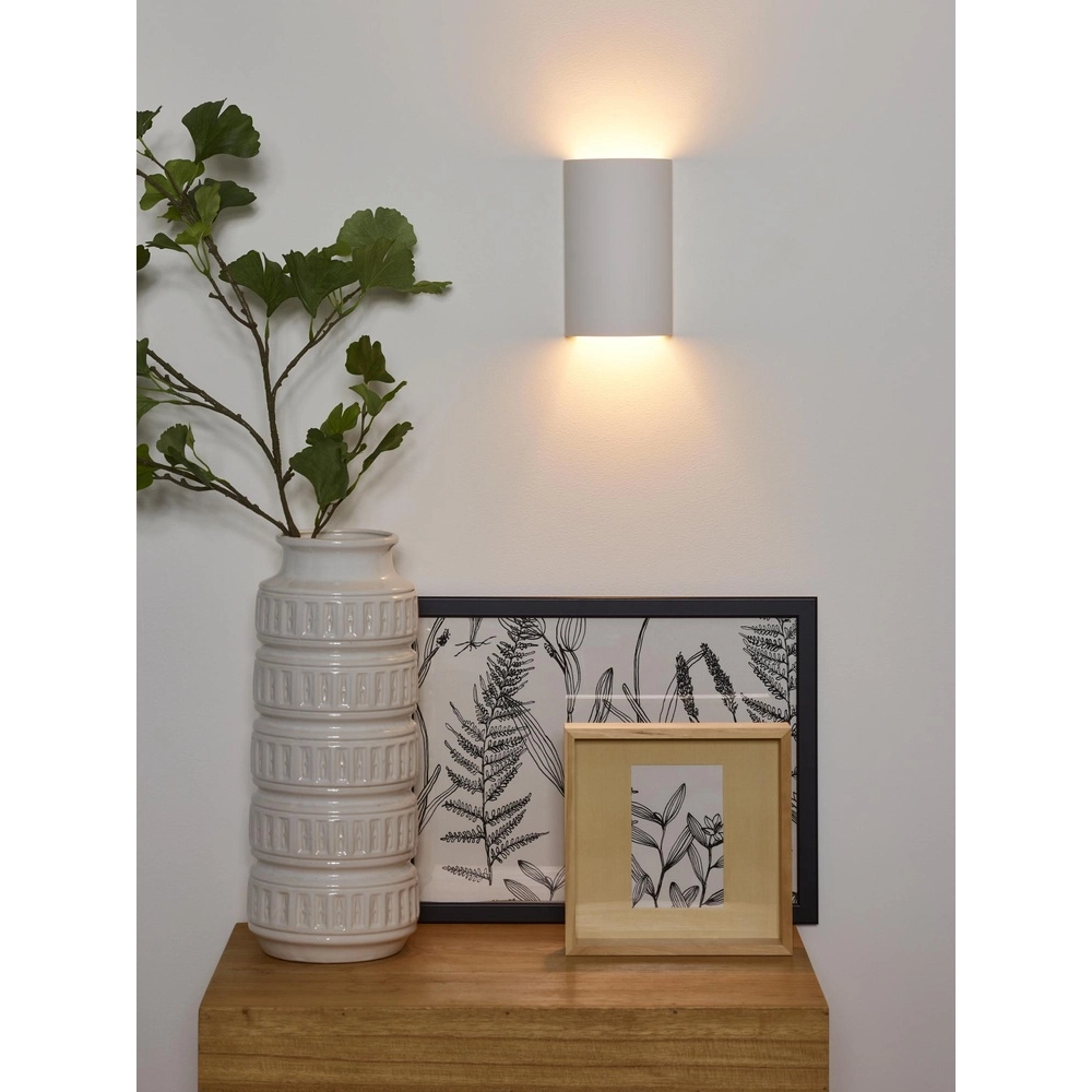Wandlampe Gipsy Weiß Lucide 5411212351494