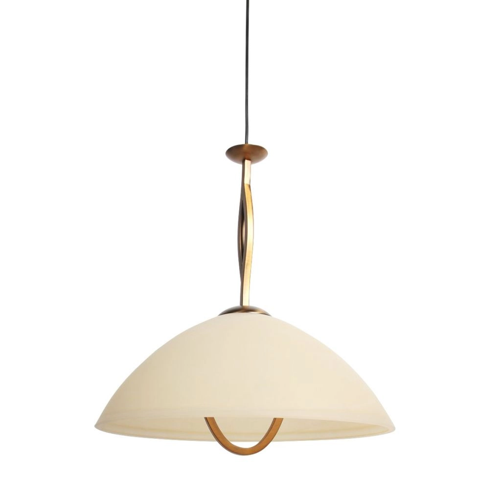 Klassische Pendellampe Anthea 1-Licht Bronze Steinhauer 8712746180220