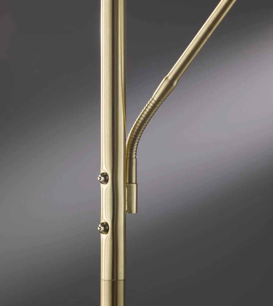 Goldene LED-Leselampe Dent Fischer & Honsel 4003694403160