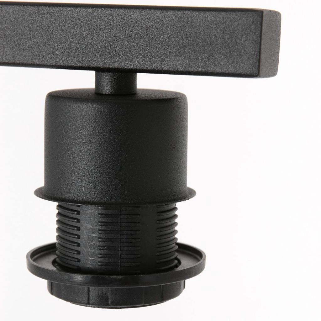 Schwarze Stehlampe Stang mit Korkkappe Ø30 cm Steinhauer 8712746180619